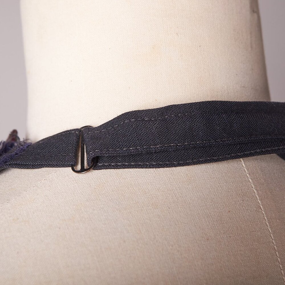 Vintage Blue Violet Velvet 1970s Tuxedo Vest